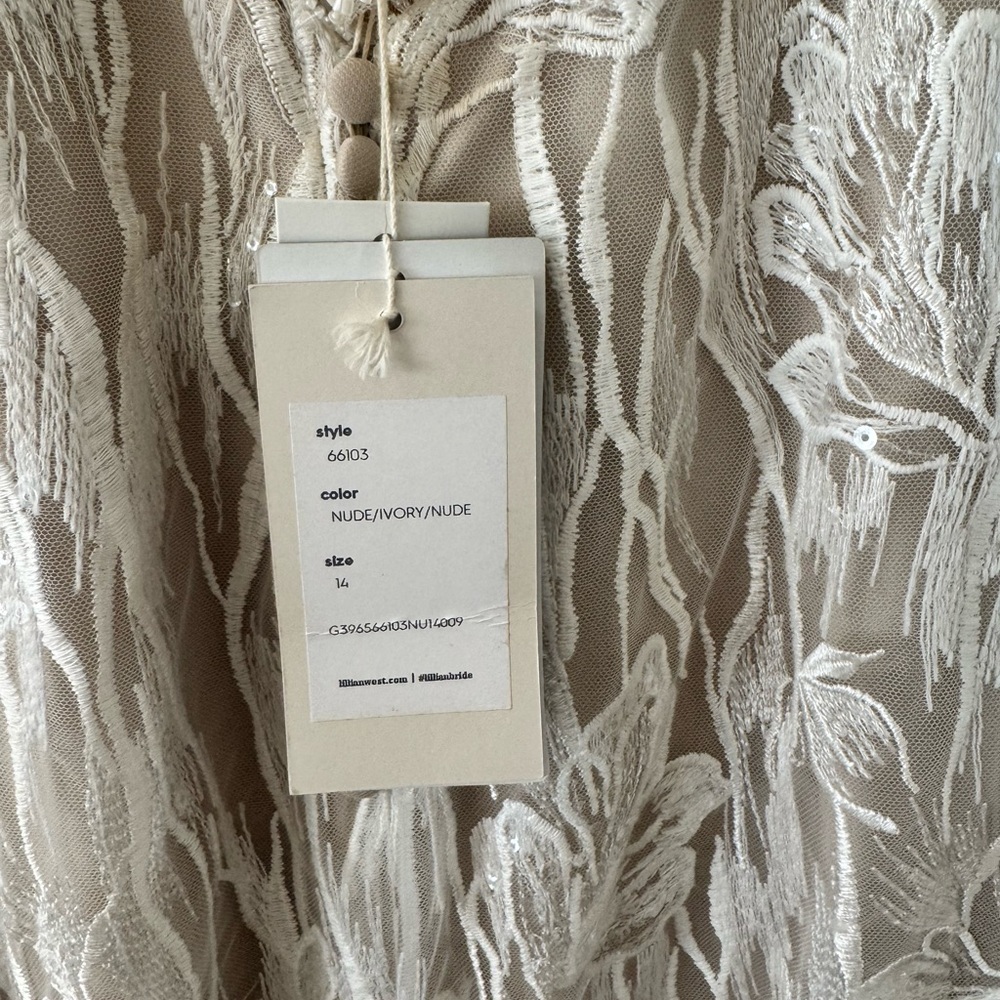 Lillian West Wedding Dress 66103 - Picture 9 of 10